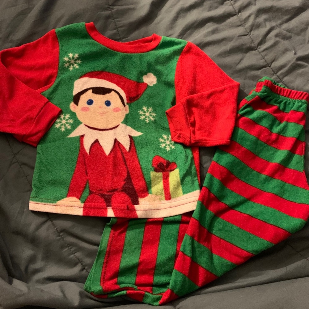 3T elf on the shelf jammies